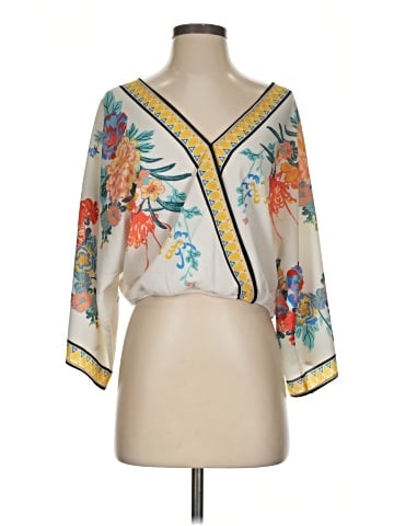 Flying Tomato 3/4 Sleeve Blouse (view 1)