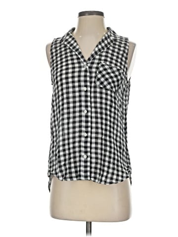 Andrea Jovine Sleeveless Button-Down Shirt (view 1)