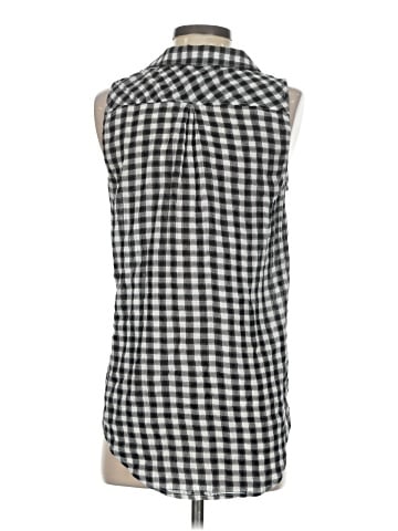 Andrea Jovine Sleeveless Button-Down Shirt (view 2)