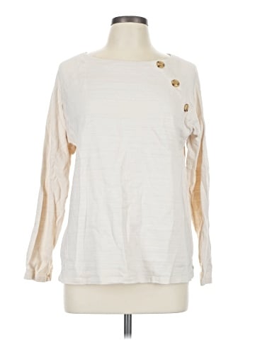 Ann Taylor LOFT Outlet Long Sleeve Top (view 1)