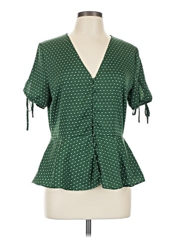 Who What Wear Short Sleeve Blouse (view 1)