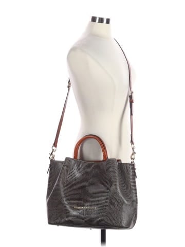 Dooney & Bourke Leather Satchel (view 2)
