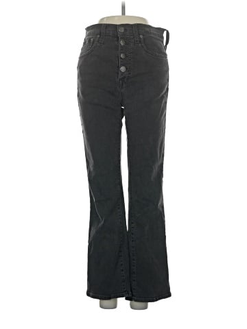 Madewell Cali Demi-Boot Jeans in Bellspring Wash: Button-Front Edition (view 1)