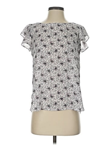 Ann Taylor LOFT Outlet Short Sleeve Blouse (view 1)