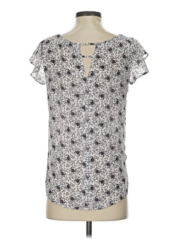 Ann Taylor LOFT Outlet Short Sleeve Blouse (view 2)