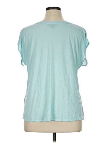 INC International Concepts Short Sleeve Blouse (view 2)
