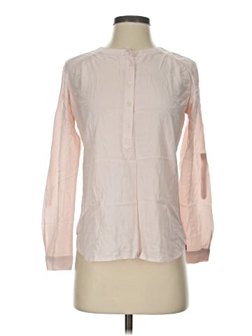 Ann Taylor LOFT Long Sleeve Henley (view 1)