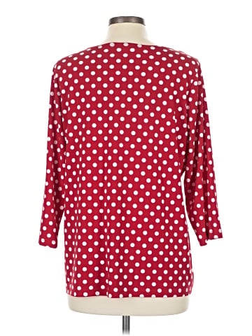 Susan Graver 3/4 Sleeve Top (view 2)