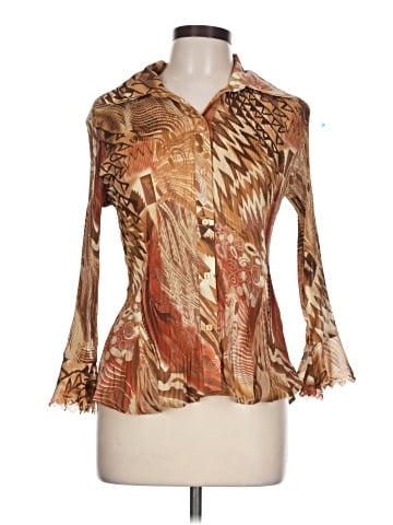 Essentials by Milano Long Sleeve Blouse (view 1)