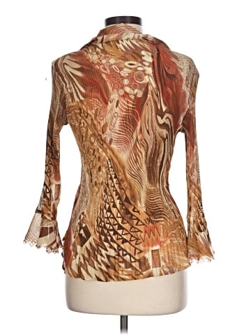 Essentials by Milano Long Sleeve Blouse (view 2)