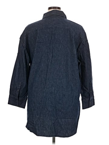 Banana Republic 3/4 Sleeve Button-Down Shirt (view 2)