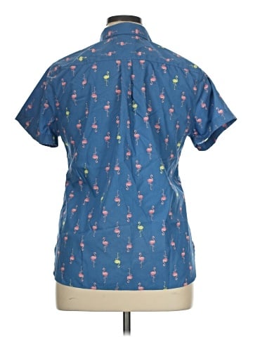 Lands' End Short Sleeve Blouse (view 2)