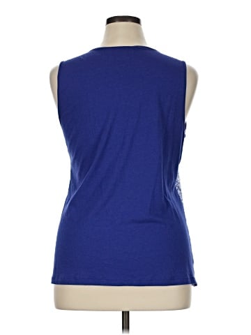 Dana Buchman Sleeveless Blouse (view 2)