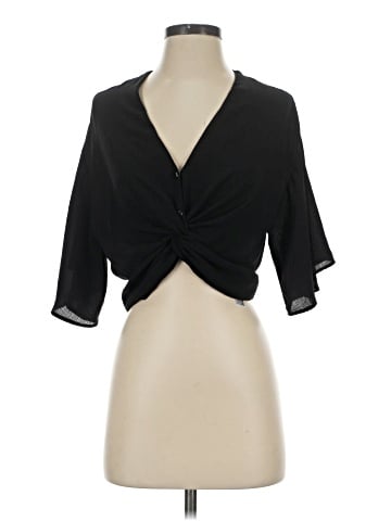 Topshop 3/4 Sleeve Blouse (view 1)