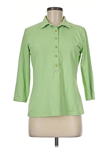 J. McLaughlin Long Sleeve Polo (view 1)