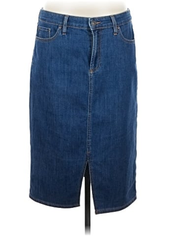 Chico's Denim Skirt (view 1)
