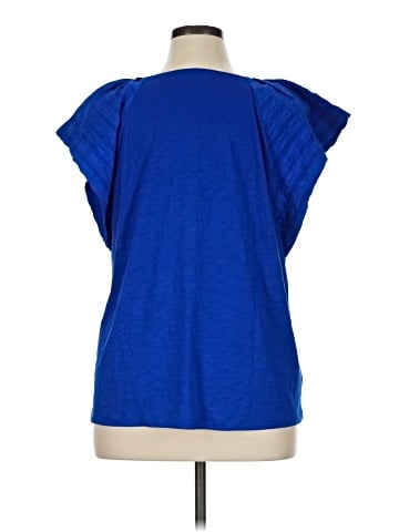 Ann Taylor LOFT Short Sleeve Blouse (view 2)