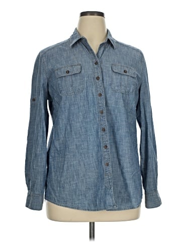 Eddie Bauer Long Sleeve Button-Down Shirt (view 1)