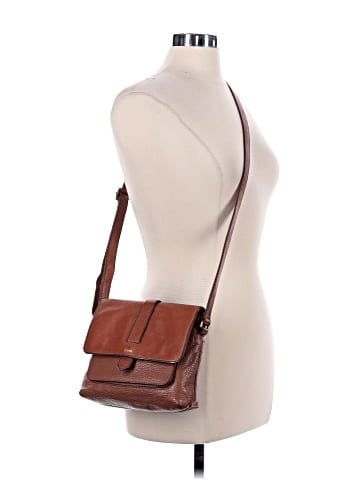Fossil Leather Crossbody Bag (view 2)