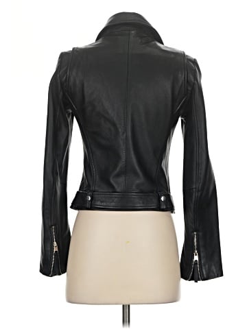 Trafaluc by Zara Leather Jacket (view 2)