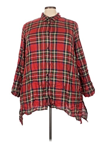 Westbound 3/4 Sleeve Button-Down Shirt (view 1)