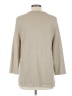 Talbots Outlet Metallic Tan Pullover Sweater Size L - photo 2
