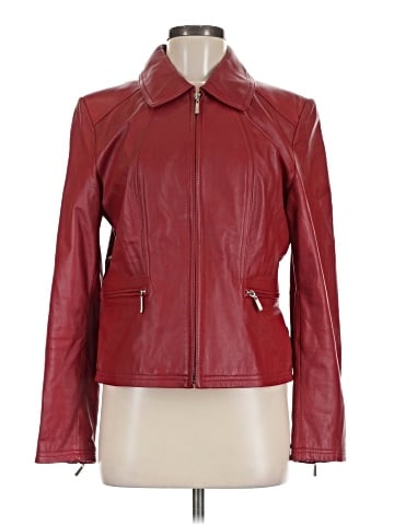 Kenneth Cole REACTION Leather Jacket (view 1)