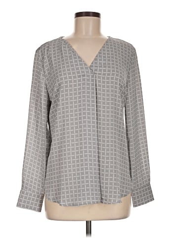 Ann Taylor Long Sleeve Blouse (view 1)