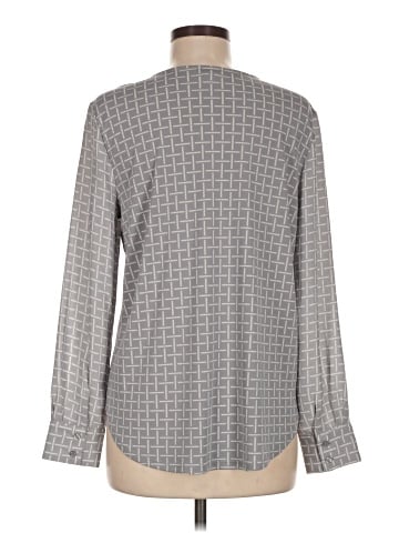 Ann Taylor Long Sleeve Blouse (view 2)