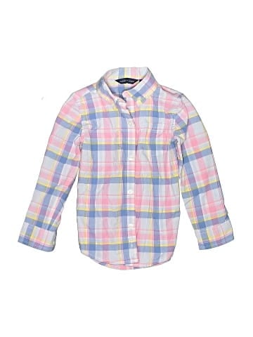 Janie and Jack Long Sleeve Button-Down Shirt (view 1)