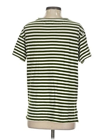 Madewell Softfade Cotton Oversized Pocket Tee in Cahita Stripe (view 2)