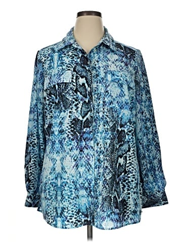 Jaclyn Smith Long Sleeve Blouse (view 1)