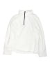 Lands' End 100% Polyester White Track Jacket Size 14 - 16 - photo 1