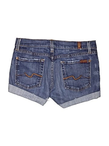 7 For All Mankind Denim Shorts (view 2)