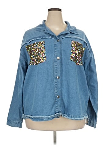 Ashley Stewart Long Sleeve Button-Down Shirt (view 1)