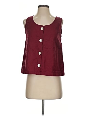 MNG Sleeveless Blouse (view 1)