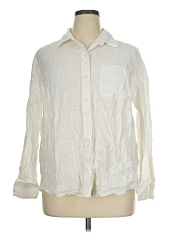 Gap Long Sleeve Button-Down Shirt (view 1)