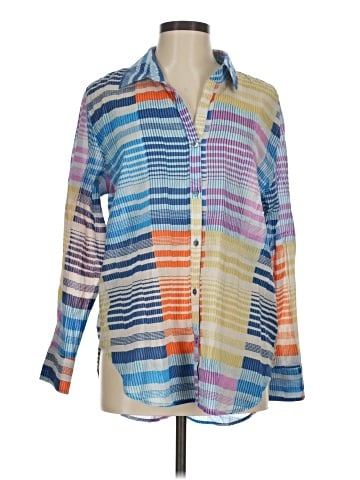 Nic + Zoe Long Sleeve Button-Down Shirt (view 1)