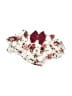 Unbranded 100% Polyester Floral Ivory Skort Size 70 cm / US 6-9 MO - photo 1