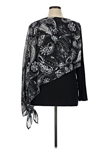 DG^2 by Diane Gilman Long Sleeve Blouse (view 2)