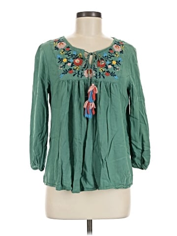St. John's Bay 3/4 Sleeve Blouse (view 1)