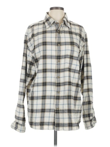 Uniqlo Long Sleeve Button-Down Shirt (view 1)