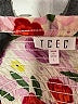 TCEC 100% Polyester Hearts Pink Skort Size L - photo 3