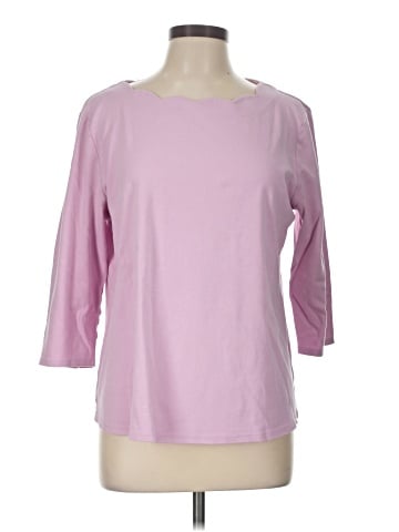 Croft & Barrow 3/4 Sleeve Top (view 1)