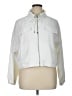 Nine West 100% Polyester Solid White Track Jacket Size XL - photo 1
