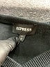 Express 100% Cotton Black Pullover Sweater Size M - photo 7