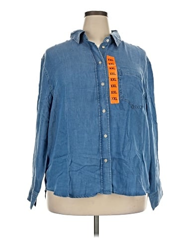 FRYE Long Sleeve Button-Down Shirt (view 1)