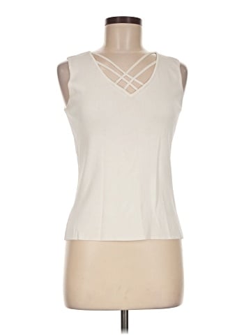 Cable & Gauge Sleeveless T-Shirt (view 1)