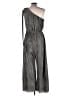 Lulus Metallic Silver Jumpsuit Size L - photo 2