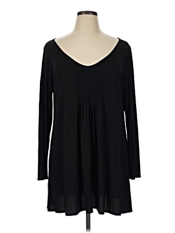 Eileen Fisher Long Sleeve Silk Top (view 1)
